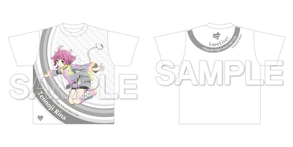 『ラブライブ！虹ヶ咲学園スクールアイドル同好会』 フルグラフィックTシャツ 天王寺璃奈