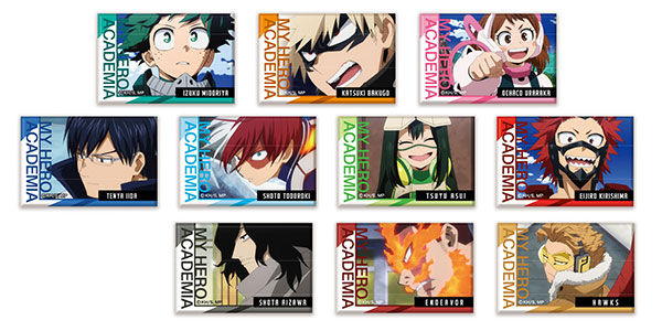 スクエアCANバッジ 僕のヒーローアカデミア Vol.4 10個入りBOX[タカラ