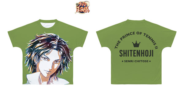 新テニスの王子様 千歳千里 Ani-Art フルグラフィックTシャツ ユニセックス S[アルマビアンカ]《在庫切れ》
