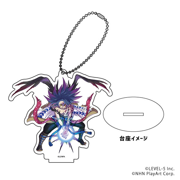 蛇王カイラ アクリルキーホルダー アクリルスタンドキーホルダー「妖怪ウォッチ ぷにぷに」09/暴走