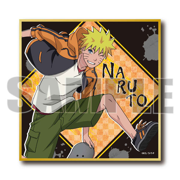 ミニ色紙 スケーターver. NARUTO-ナルト- 疾風伝 うずまきナルト[ベル