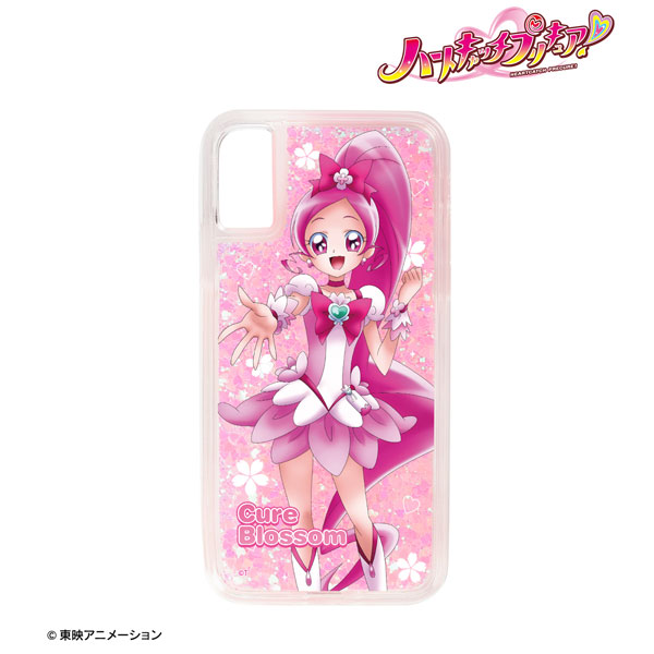 ハートキャッチプリキュア！ 描き下ろしイラスト キュアブロッサム グリッターiPhoneケース(11)[アルマビアンカ]《在庫切れ》