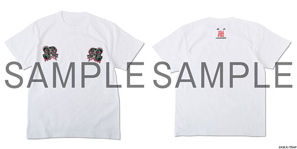 東京リベンジャーズ 「東卍亞仁魔流」Tシャツ 龍宮寺堅 ホワイト M[ナタリーストア]《在庫切れ》