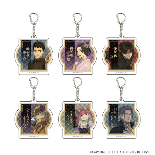 アクリルキーホルダー「大逆転裁判」01/ 6個入りBOX[A3]《在庫切れ》