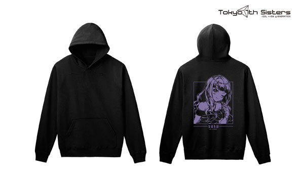 Tokyo 7th シスターズ アレサンドラ・スース クリスマスコフレver. バックプリントパーカー レディース XL[アルマビアンカ]《在庫切れ》