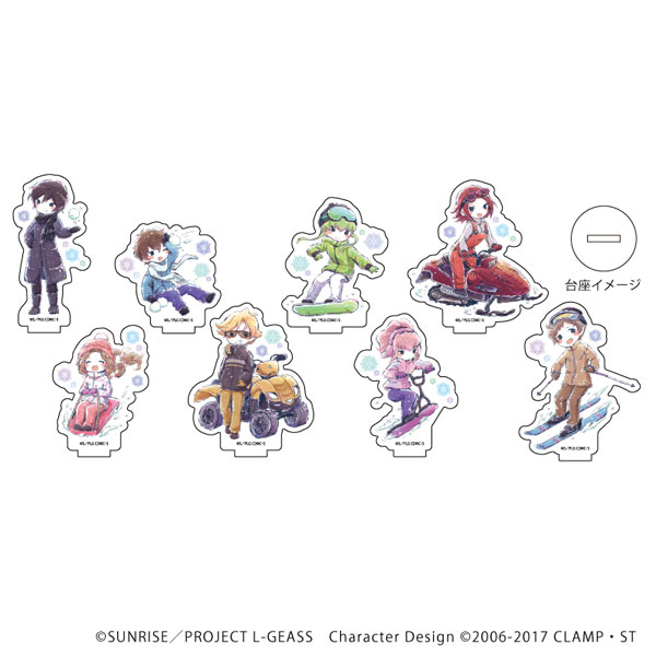 アクリルぷちスタンド「コードギアス 反逆のルルーシュ」06/雪
