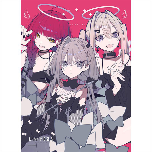 LOOPERS B2タペストリー(ミア＆ヒルダ＆レオナ1)[カーテン魂]《在庫切れ》