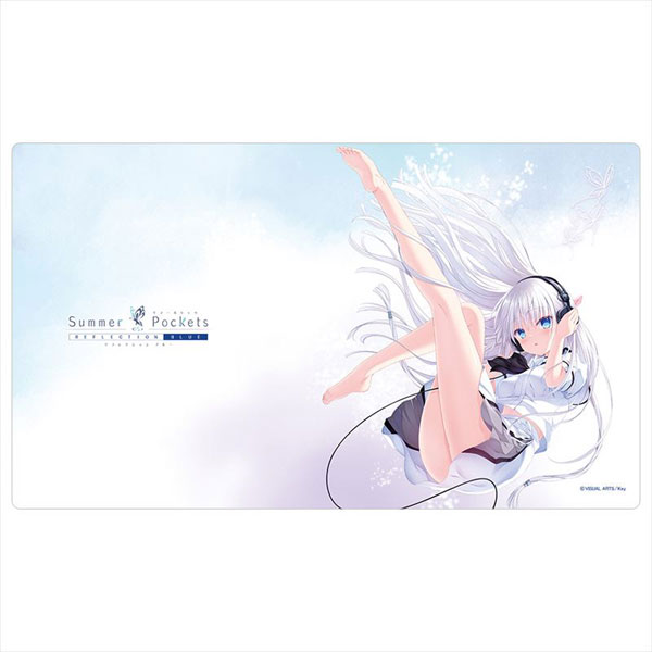 サマーポケッツ 鳴瀬しろは 　マットカーテン魂 サマポケ Summer Pockets REFLECTION BLUE ラバーマット(鳴瀬しろは/Sound