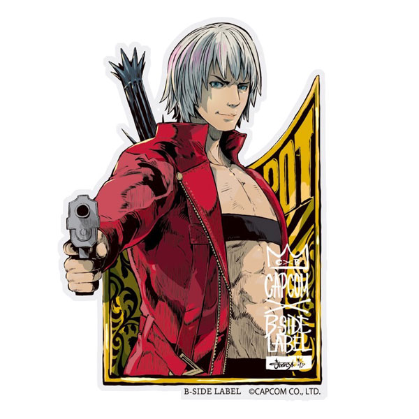 CAPCOM×B-SIDE LABELステッカー デビルメイクライ 20th ダンテ[B