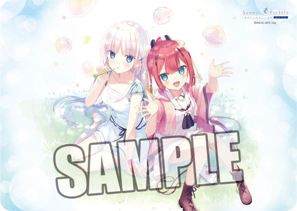 サマポケ　プレイマット　夏の眩しさの中で キャラクター万能ラバーマット Summer Pockets REFLECTION BLUE