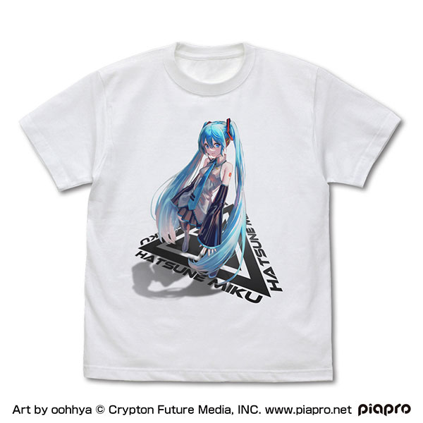 初音ミク フルカラーTシャツ oohhya Ver./WHITE-L[コスパ]《在庫切れ》