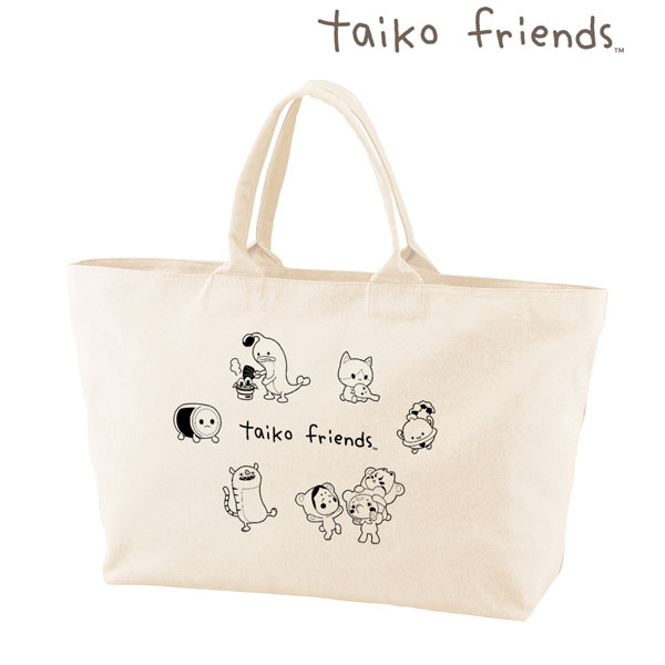 たいこフレンズ BIGジップトートバッグ[アルマビアンカ]《在庫切れ》