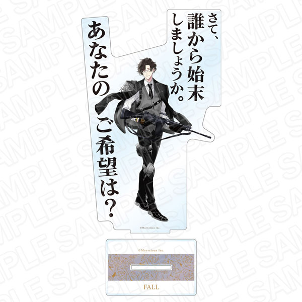 千銃士　ファル　アクリルスタンド 千銃士：Rhodoknight デカアクリルスタンド ファル 軍服 ver