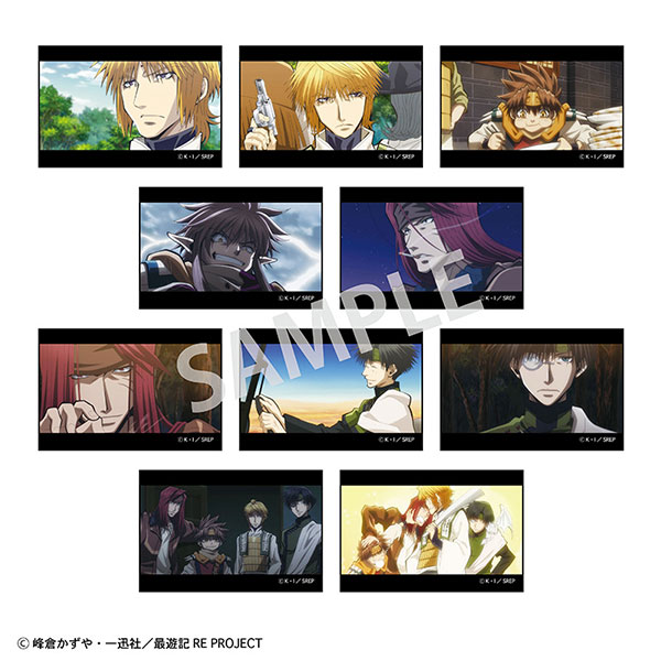TVアニメ「最遊記RELOAD -ZEROIN-」 トレーディングスクエア缶バッジ 10個入りBOX[カミオジャパン]《在庫切れ》