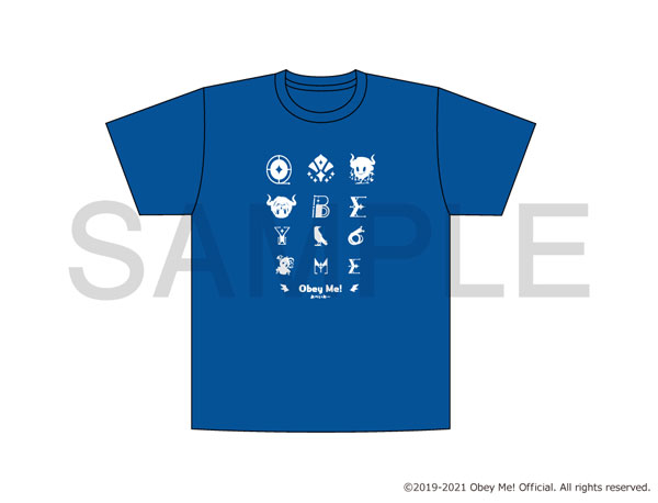 Obey Me！ Official Tシャツ Lサイズ(ルシファー)[エイトエンターテイメント]《在庫切れ》