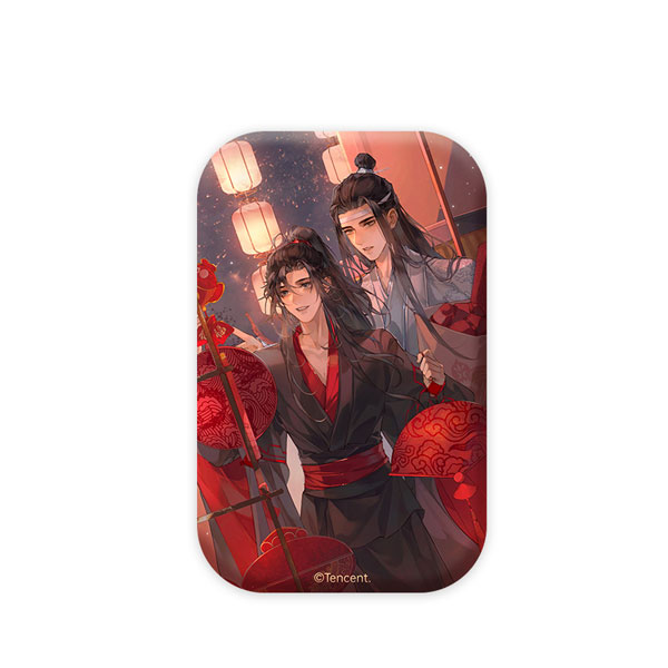 【限定販売】アニメ「魔道祖師」 寅賦春和Ver. 新春シリーズ 缶バッジ 魏無羨＆藍忘機[QINGCANG]