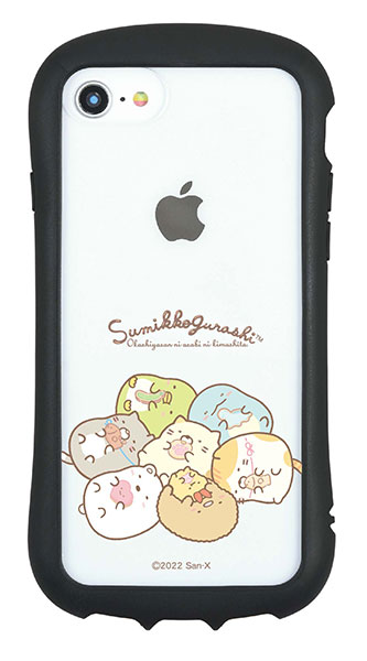 すみっコぐらし Iphone Se 第2世代 8 7 6s 6 対応 ハイブリッドクリアケース ねころび ラブリーファンシー