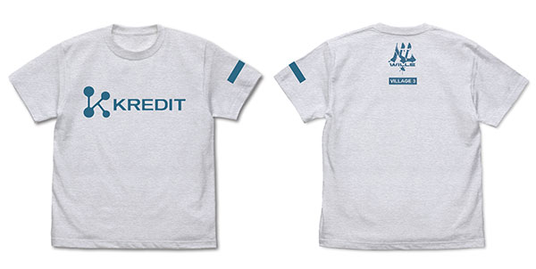EVANGELION クレーディト Tシャツ/ASH-XL（再販）[コスパ]《05月予約》