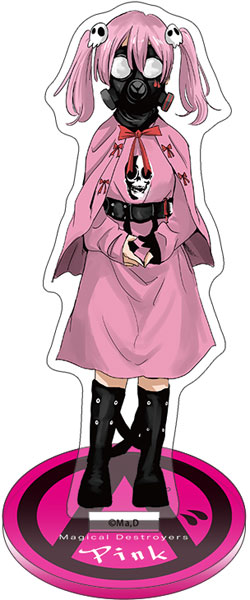 魔法少女マジカルデストロイヤーズ アクリルスタンド ピンク