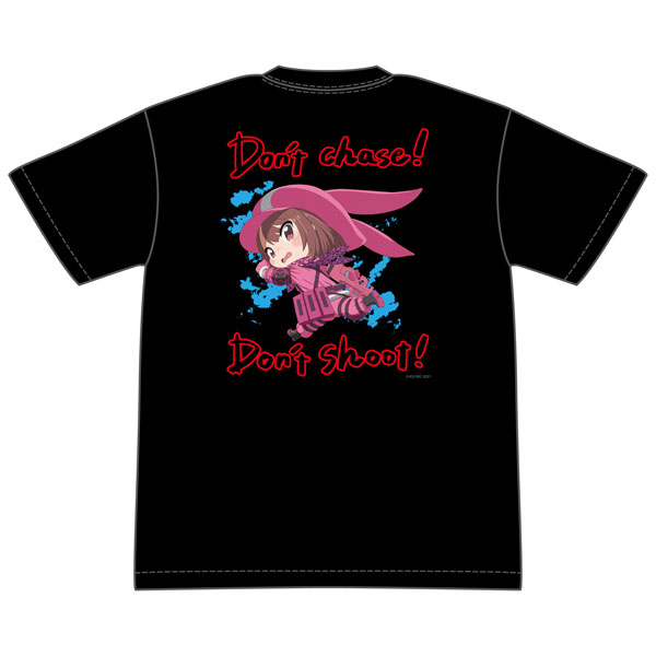 ソードアート・オンライン オルタナティブ GGO 追いかけないで！撃たないで！バックプリントTシャツ XL[グルーヴガレージ]《在庫切れ》