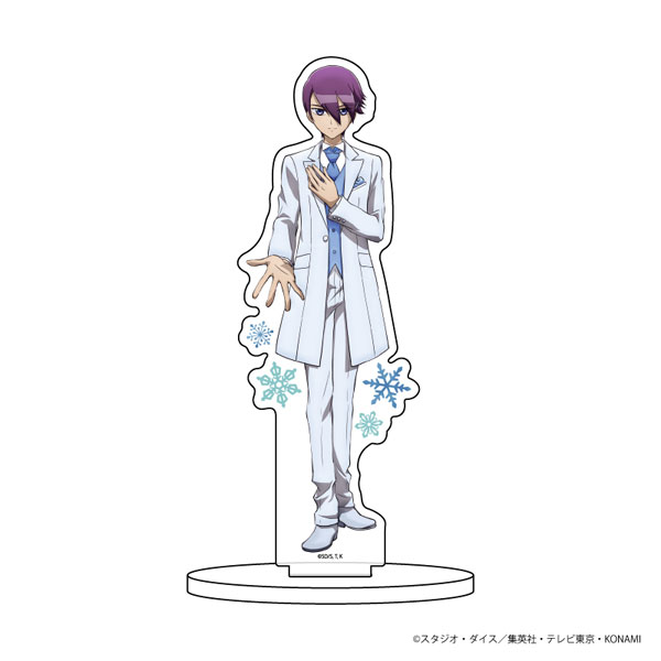 キャラアクリルフィギュア「遊☆戯☆王SEVENS」08/蒼月学人 冬ver 