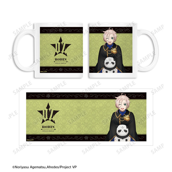 TVアニメ『ヴィジュアルプリズン』 描き下ろしイラスト ロビン・ラフィット マグカップ[アルマビアンカ]《在庫切れ》