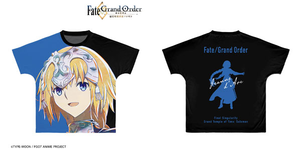Fate/Grand Order ジャンヌ・ダルク Ani-Art フルグラフィックTシャツ ユニセックス XXS[アルマビアンカ]《在庫切れ》