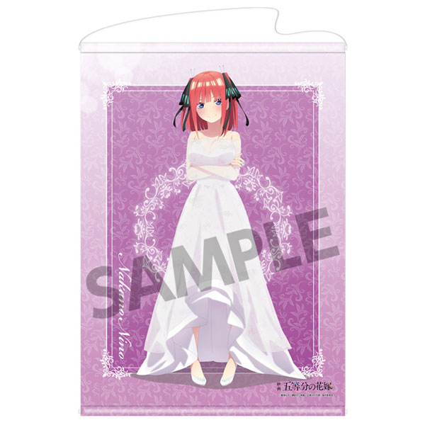 映画 五等分の花嫁 B2タペストリー 中野二乃 ウェディングドレス Ver Amiami Jp あみあみオンライン本店