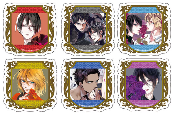 薔薇王の葬列 ラメアクリルバッジコレクションvol.2 6個入りBOX 薔薇王の葬列 アクリルバッジ