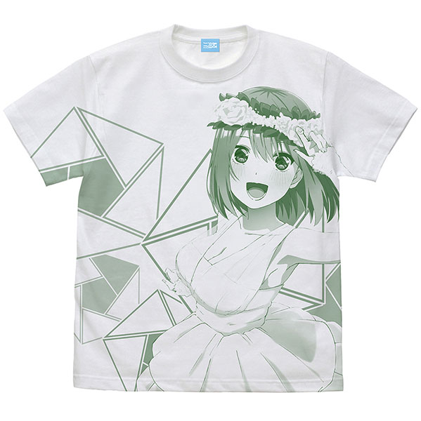 映画「五等分の花嫁」 中野四葉 オールプリントTシャツ ウェディングドレスVer./WHITE-XL[コスパ]