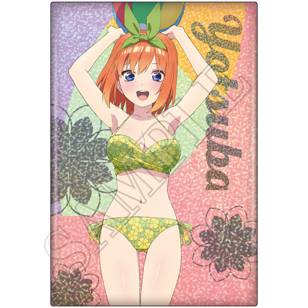 五等分の花嫁　中野 四葉 　缶スタンド 映画 五等分の花嫁 スタンド缶バッジ 中野四葉[ティーズファクトリー