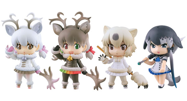 miniQ けものフレンズ デフォルメ立体図鑑 かぷせるフレンズ 北極圏編