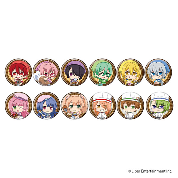 缶バッジ「アイ★チュウ Etoile Stage」30/バレンタインver. ミニキャラ 12個入りBOX[A3]《在庫切れ》