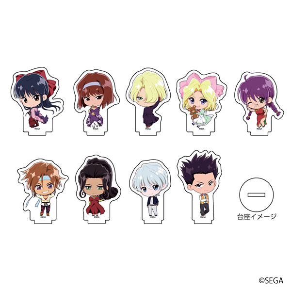アクリルぷちスタンド「サクラ大戦」01/帝都ver. ミニキャラ 9個入り