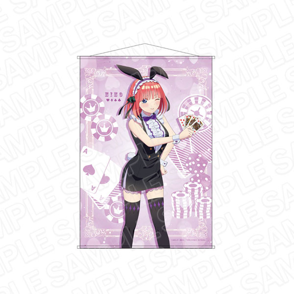 【A賞】五等分の花嫁 カジノ 特大タペストリー 二乃 五等分の花嫁∽ くじメイト オンラインくじ A賞 ロング