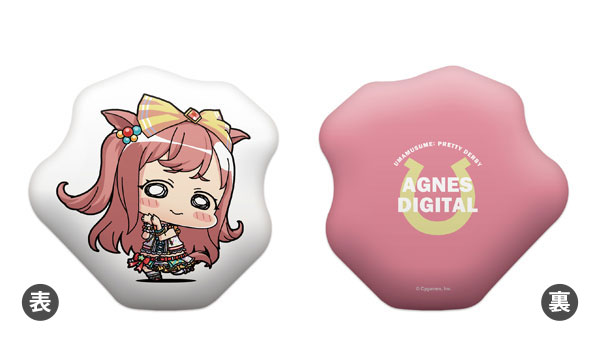 ウマ娘アグネスデジタルミニッチュダイカットクッション ミニッチュ ウマ娘 プリティーダービー ダイカットクッション アグネス