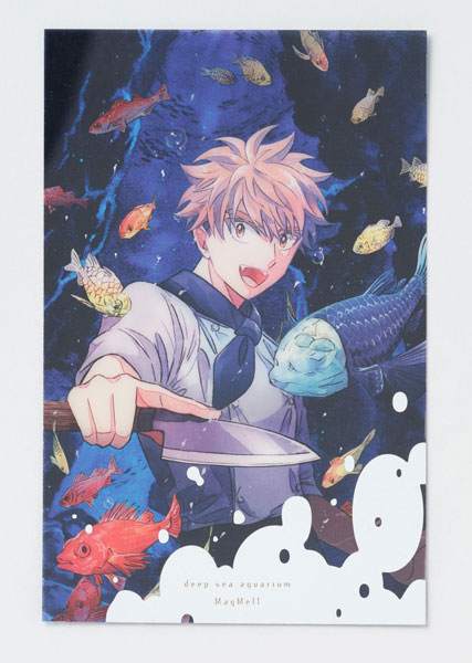 マグメル深海水族館 白浜深夜グッズ、クリアポストカード＆単行本