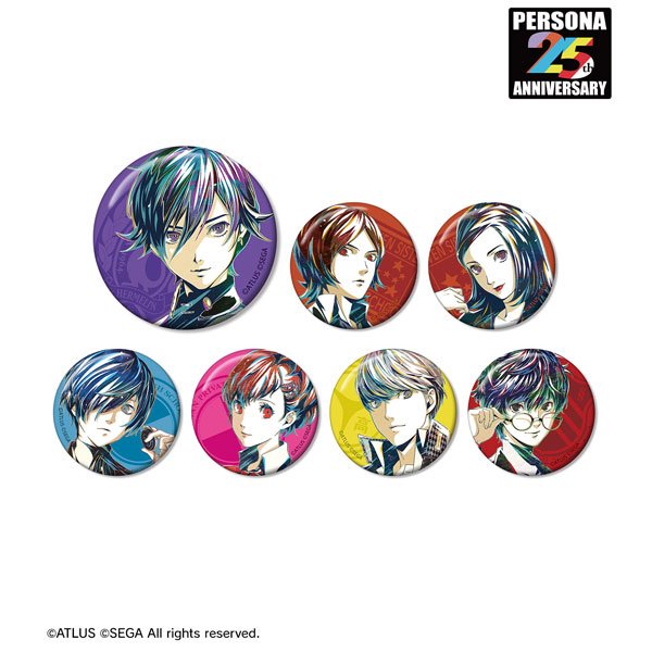 ペルソナ3 缶バッジ　主人公　Ani Art ペルソナシリーズ トレーディング Ani-Art 缶バッジ 7個入りBOX[アルマ