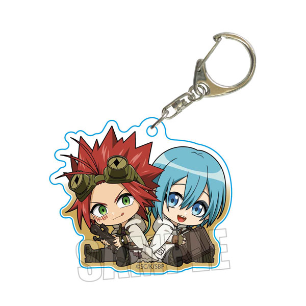 ぎゅぎゅっとアクリルキーホルダー 錆喰いビスコ ビスコ＆ミロ[ベル