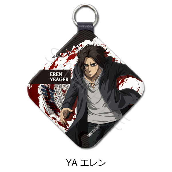『進撃の巨人 The Final Season』第5弾 レザーチャーム YA (エレン)[シンクイノベーション]《在庫切れ》
