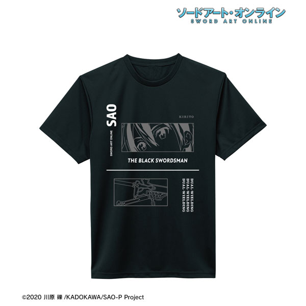 ソードアート・オンライン キリト ポリジン加工Tシャツ メンズ XL[アルマビアンカ]《在庫切れ》