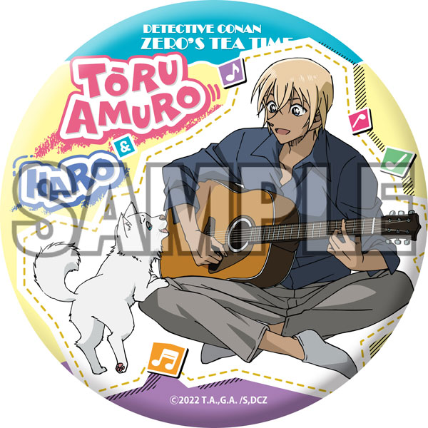 名探偵コナン ゼロの日常 ちょいデカ缶バッジ(安室とハロ)[読売テレビ