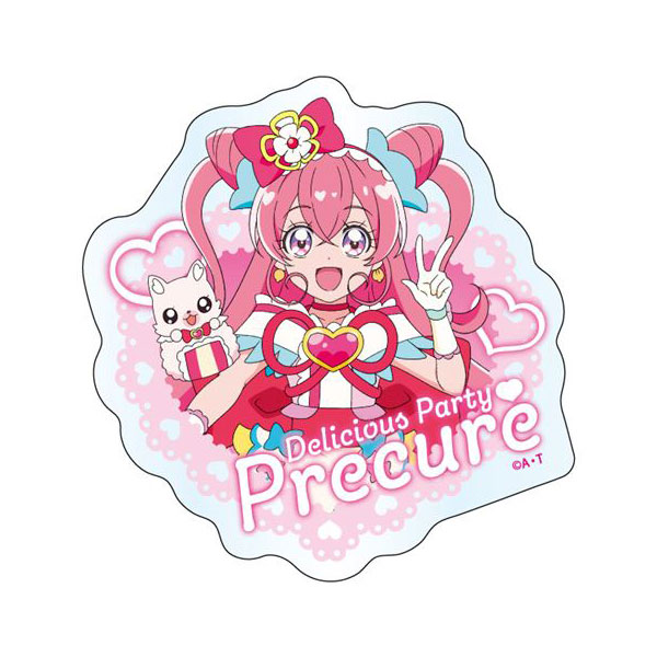 デリシャスパーティ プリキュア アクリルクリップ キュアプレシャス[サンスター文具]《在庫切れ》