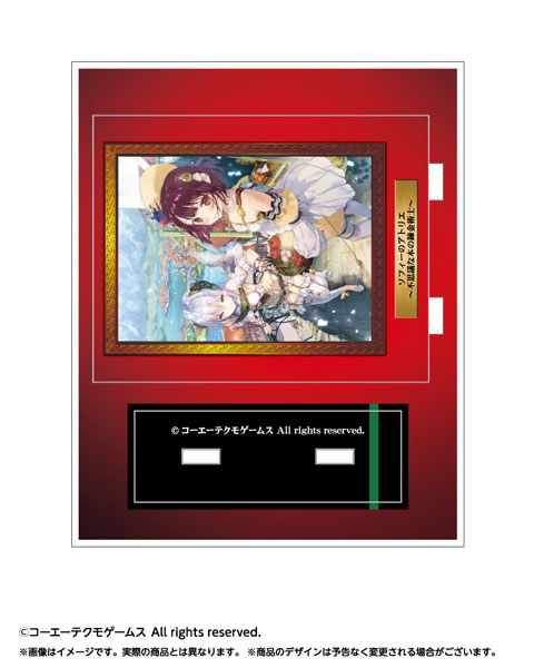 アトリエ」シリーズ25周年 ビジュアルアクリルスタンド Vol.3 ソフィー