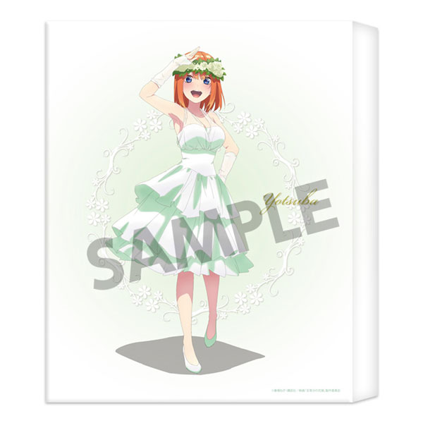 五等分の花嫁　 キャンパスアート 中野四葉 ウエディングドレスVer. 映画 五等分の花嫁 キャンバスアート 中野四葉 ウェディング