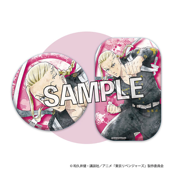 東京リベンジャーズ龍宮寺堅缶バッチセット