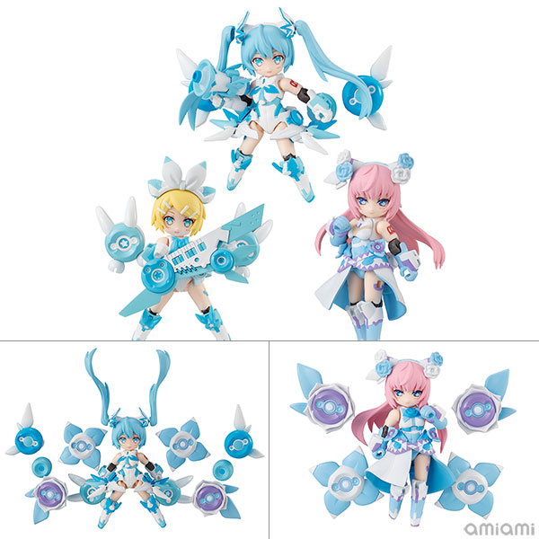 トレーディングフィギュア全3種セット「デスクトップシンガー02雪ミク シリーズ」 デスクトップシンガー 雪ミク シリーズ 全3種セット