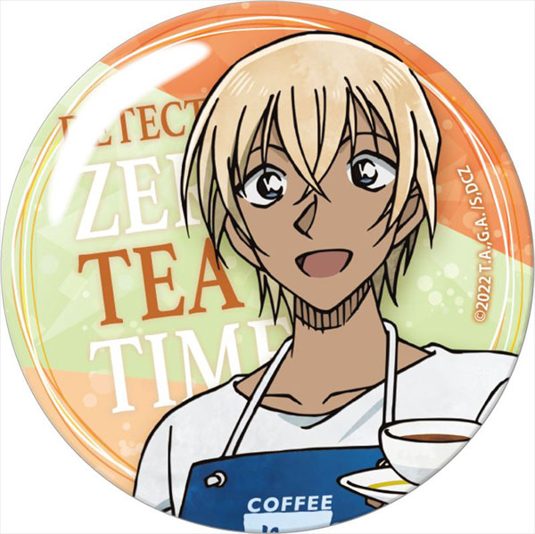 コナン　缶バッジ　グリッター　希少　レア　限定　安室透 名探偵コナン ちょいデカグリッター缶バッジ バーテンダー (安室