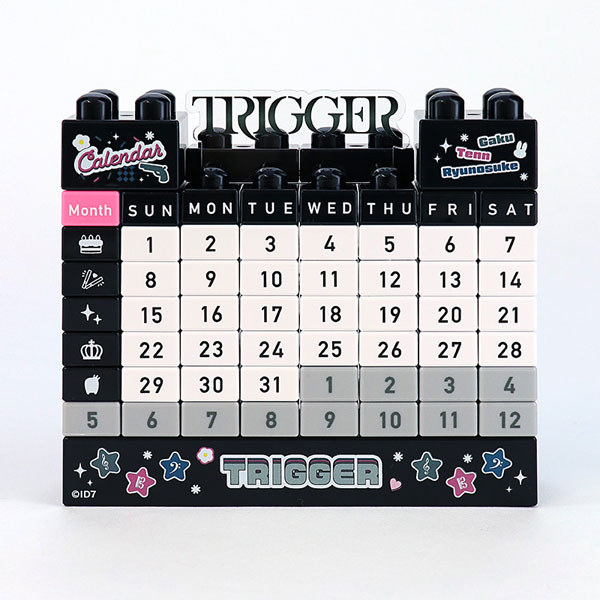 アイドリッシュセブン 万年ブロックカレンダー TRIGGER[ACOS]《在庫切れ》