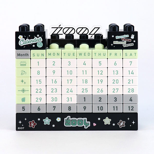 アイドリッシュセブン 万年ブロックカレンダー ZOOL[ACOS]《在庫切れ》